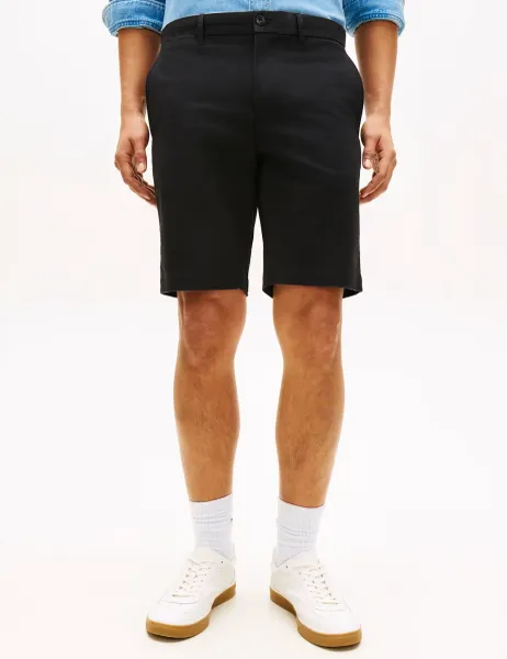 Regular Fit Chino Shorts Black