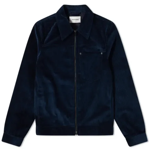 Eban Cord Zip Overshirt