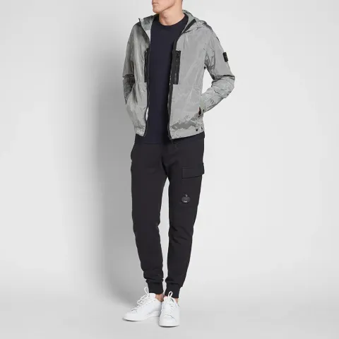 Nylon Metal Hooded Jacket