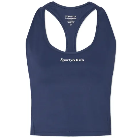 Serif Logo Cropped Tank