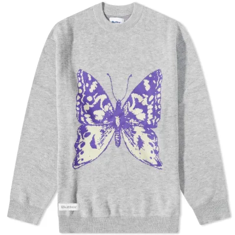 Butterfly Crew Knit
