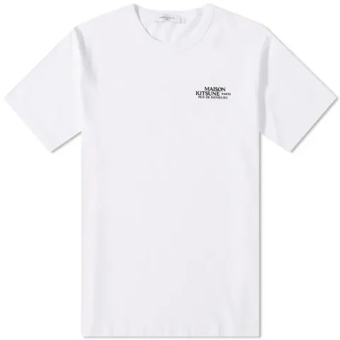 Maison Kitsuné Rue De Richelieu Classic T-Shirt