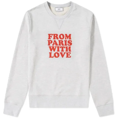 AMI From Paris With Love Crew Sweat