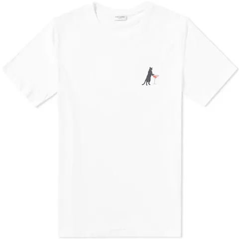 Cocktail Cat Tee