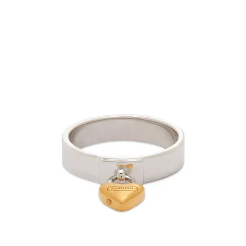 Heart Padlock Ring