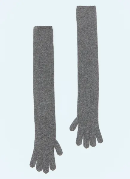 Long Cashmere Gloves