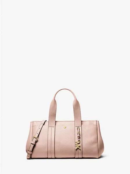 Michael Kors Romee Small Pebbled Leather Satchel