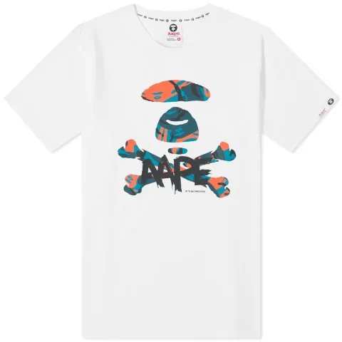 AAPE Grq Camo Bone Tee