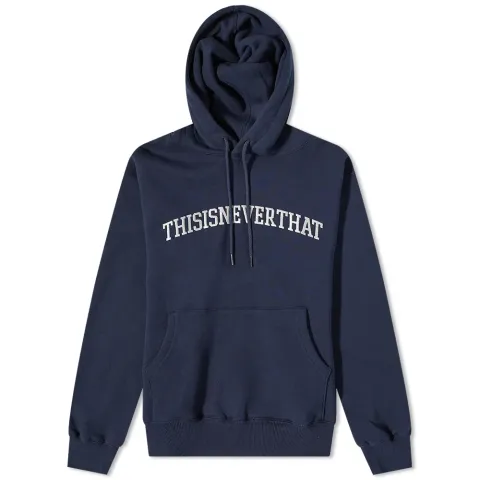 Arch-Logo Pop Over Hoodie