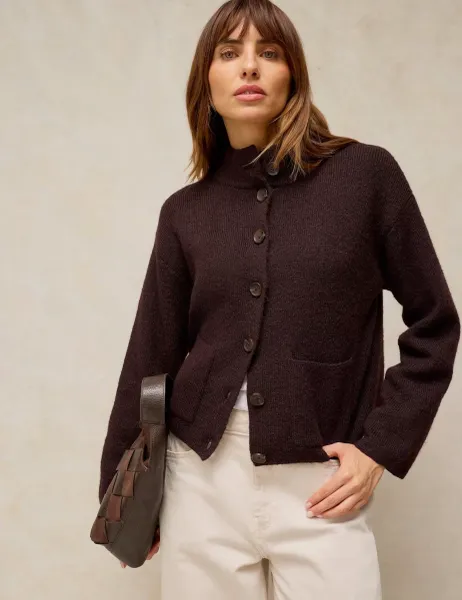 White Stuff Margot Collared Cardigan