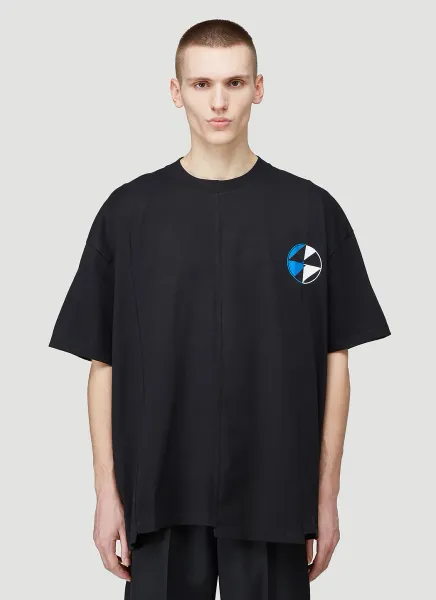 Reconstructed Split Logo T-Shirt