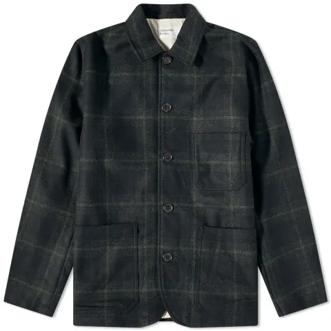 Check Merino Bakers Chore Jacket