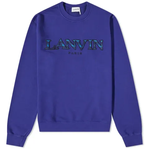 Curb Embroidered Crew Sweat
