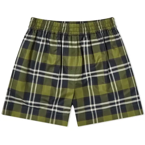 Tawney Longline Checked Shorts