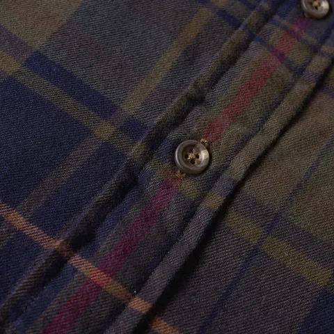Williamsburg Brushed Cotton Plaid Shirt