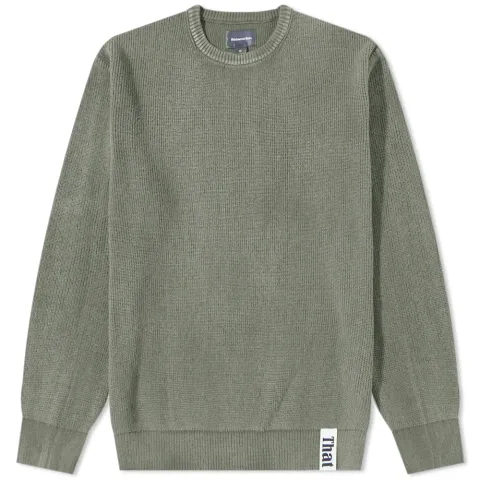 Acid Wash Crew Knit