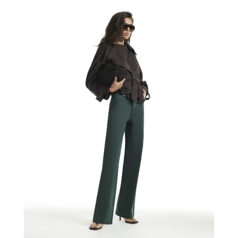 River Island High Waist Relaxed Straight Jeans