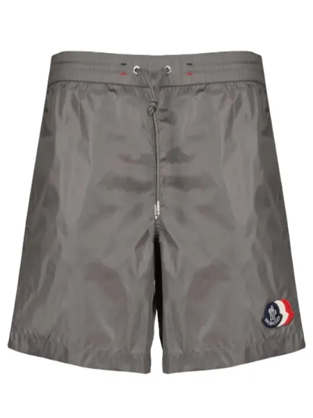 Men Logo Swim Shorts Grey