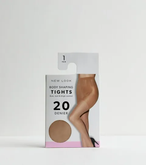 Premium Tan 20 Denier Body Shaping Tights