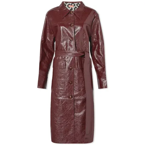 Dominique Vinyl Coat