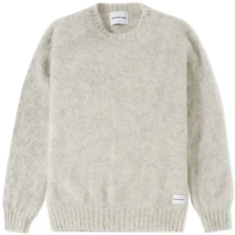 Brushed Shetland Crew Knit