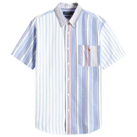 Short Sleeve Stripe Fun Shirt