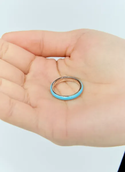 Thin Enamel Stacking Ring