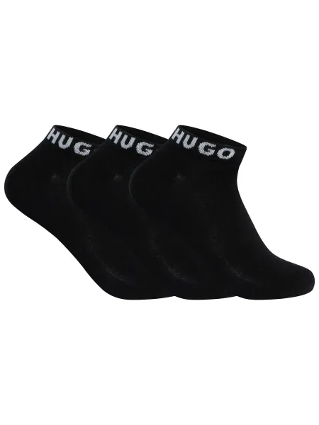 HUGO 3 Pack Ankle Socks