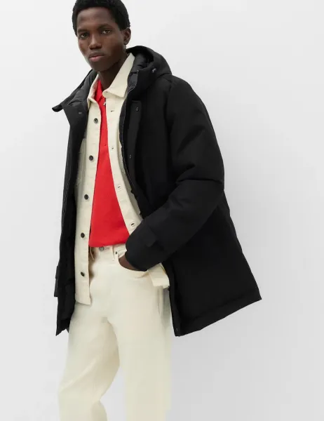 Marks & Spencer Water Repellent Thermowarmth Parka Black