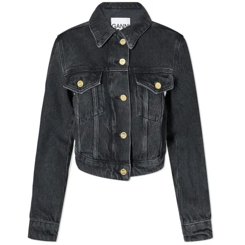 Denim Crop Jacket