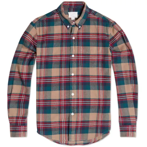 Button Down Plaid Shirt
