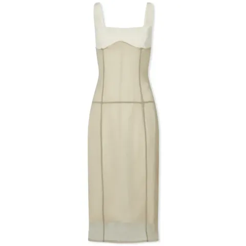 Dassa Fluid Crepe Midi Dress