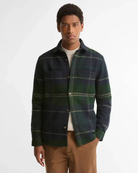 Woodlane Brushed Check Overshirt