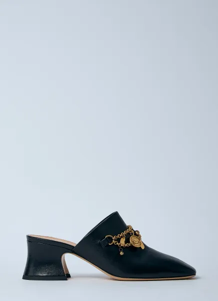Charm Heeled Mules