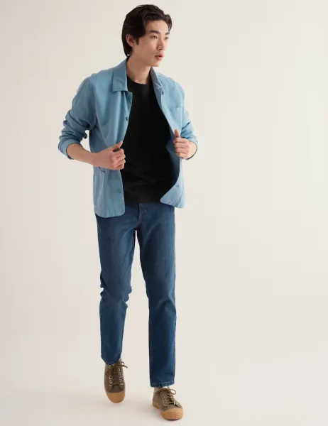 Seasalt Cornwall Pure Cotton Denim Slim Fit Jeans Blue
