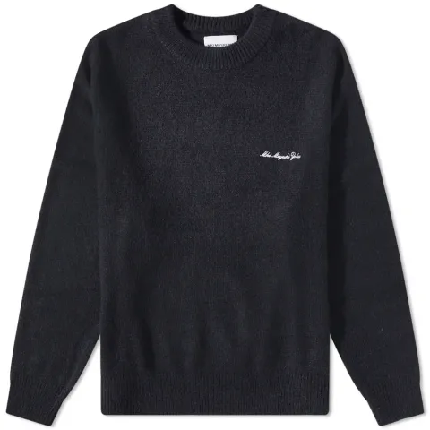 Mohair Blend Crew Knit