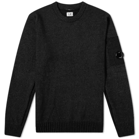 Arm Lens Fleece Knit Crew