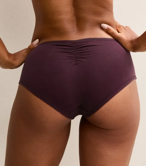 New Look Women's Brown Jersey Brief Shorts