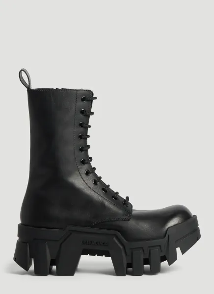 Bulldozer Lace-Up Ankle Boots