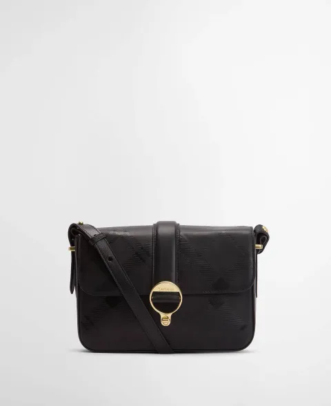 Rosa Deboss Leather Crossbody Bag