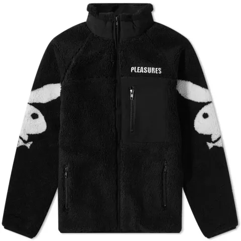 Playboy Bunny Sherpa Zip Jacket