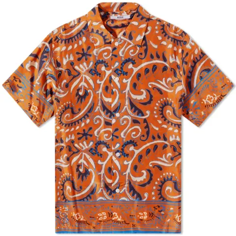 Exaggerated Filigree Short Sleeve Shirt