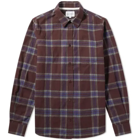 Osvald Melange Twill Check Shirt