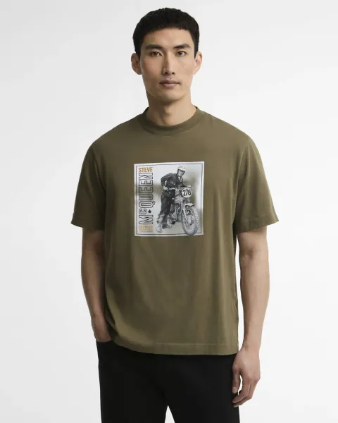 Steve McQueen Brandon Graphic T-Shirt