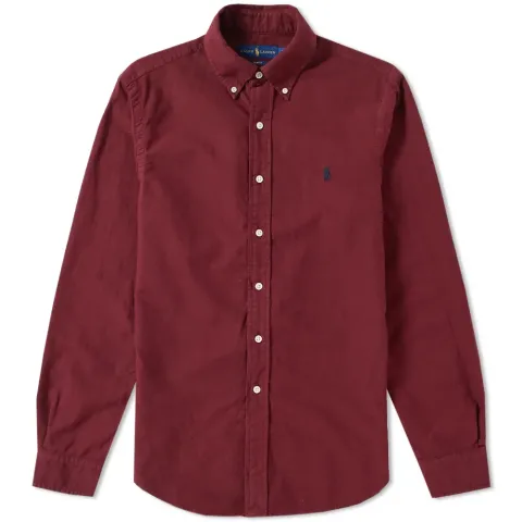 Slim Fit Garment Dyed Oxford Shirt