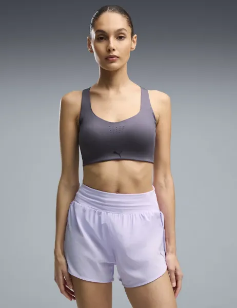 Puma PWRMODE Non Wired Sports Bra Purple
