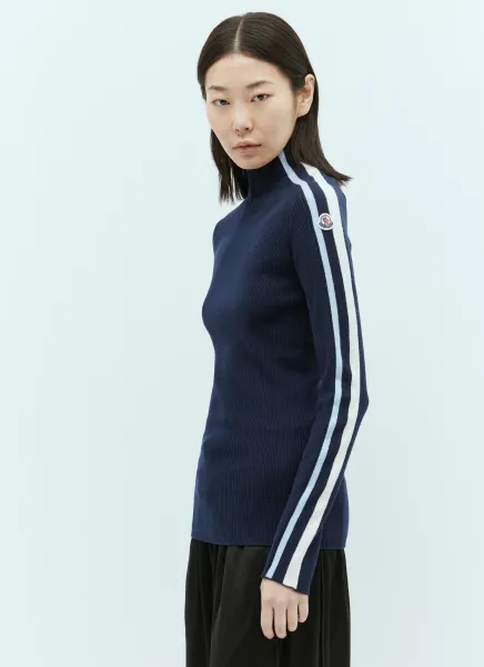 T-Neck Wool Sweater