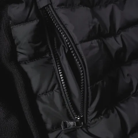 Down Front Zip Hoody