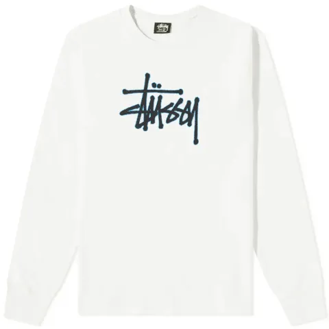 Long Sleeve Outlined Pigment Dyed T-Shirt