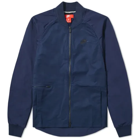 Woven Varsity Jacket